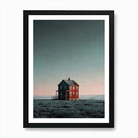 House In The Middle Of Nowhere Art Print