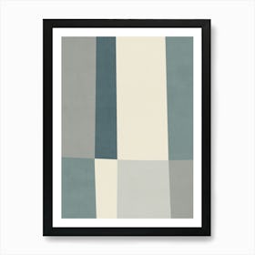 Composition Of Geometric Shapes 8 Art Print