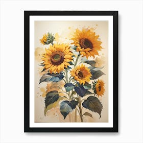 Sunflowers Art Print