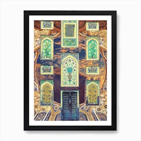 Floating Window Surrealism Art Print