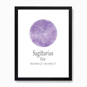 Sagittarius Art Print