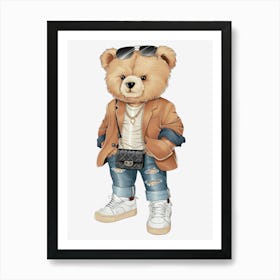 Teddy Bear 2 Art Print