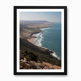 Marocco Coastline | Waves | Landscape Photography Art Print