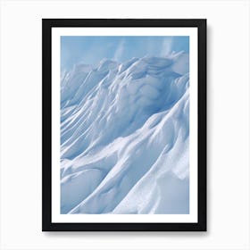 Snowy Mountain 6 Art Print