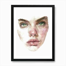 Portrait Of A Woman 427 Art Print