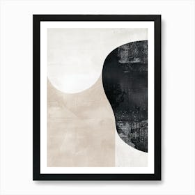 Abstract Silence Minimalist Style Art Print