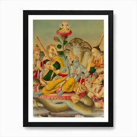 Lord Ganesha 2 Art Print