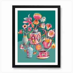 Glowing Still Life Art Print