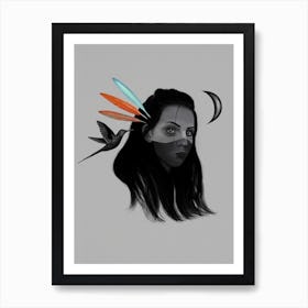 Mystic Girl Art Print