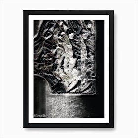 Black and Wight Modern Art Print