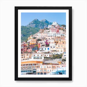 Pretty Positano Art Print