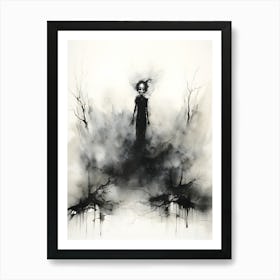 'Darkness' 1 Art Print