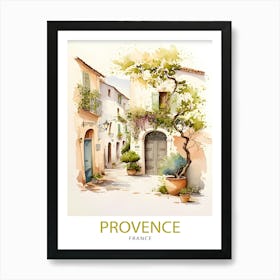 Provence FranceTravel Poster Art Print