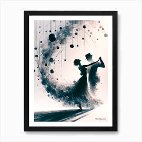 Dance of the Unseen Love  Art Print