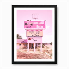 Tucumcari Inn | New Mexico Art Print