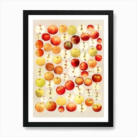 An Apple a Day Beige Art Print