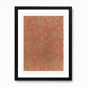 Floral Pattern 10 Art Print