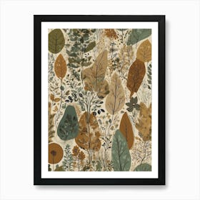 Autumn Leaves 10 Art Print