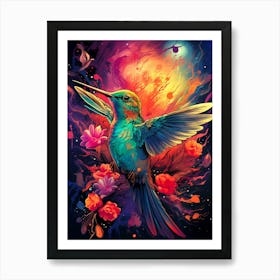 Hummingbird Art Print