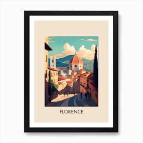 Florence 1 Vintage Travel Poster Art Print