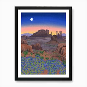 Monument Valley, USA Art Print