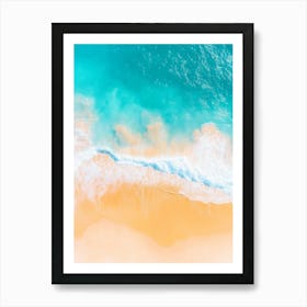 View Of The Beach Art Print