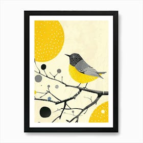 Yellow Robin 1 Affiche