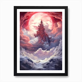 Castle In The Sky 5 Art Print