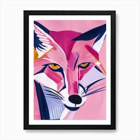 Fox Illustration 9 Art Print