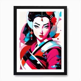 Geisha 95 Art Print