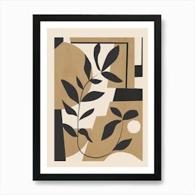 Abstract Foliage 2 Art Print