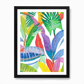 Majesty Palm Eclectic Boho Art Print