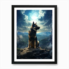 German Shepherd 1 Art Print