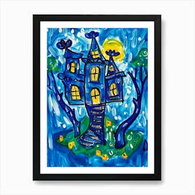 House On The Hill 23 Art Print