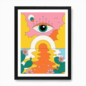 Eye Of The World Art Print