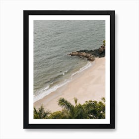 Tropical Beach Art Print