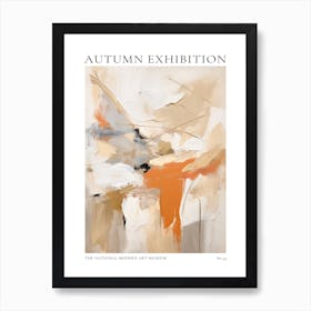 Autumn Exhibition Modern Abstract Poster 33 Art Print