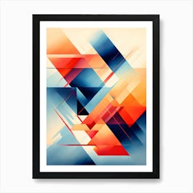 Whispers Of Geometry Art Print