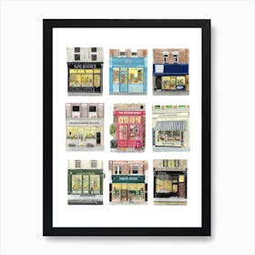 Bookshops Art Print