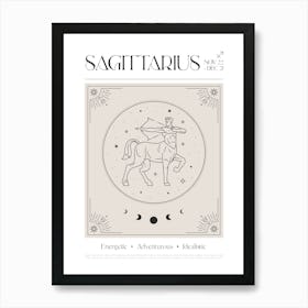 Sagittarius Zodiac 1 Art Print