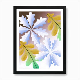 Autumn Leaves 90 Art Print