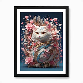 Cat to be Loved Art Print