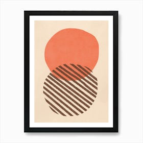 Abstract Circles Art Print