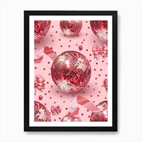 Coquette Disco 4 Pattern Art Print