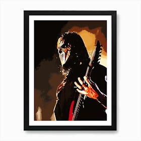 Mick Thomson Art Print