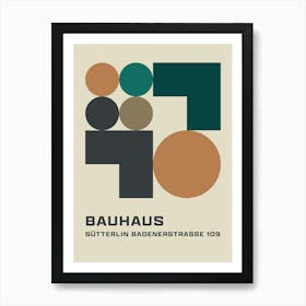 Bauhaus Neutral Print 2 Art Print