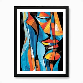 Abstract Painting 2155 Art Print