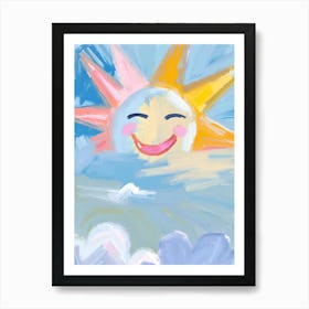 Strahlende Sonne 1 Art Print