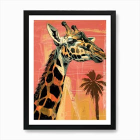 Giraffe 188 Art Print