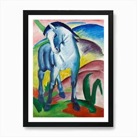 Blue Horse I (1911), Franz Marc Art Print